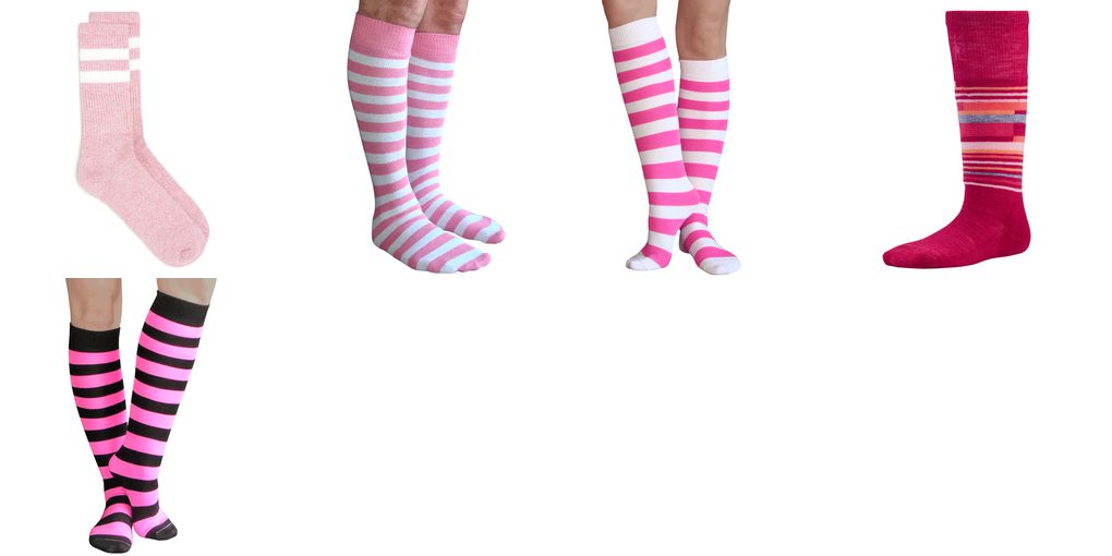pink tube socks